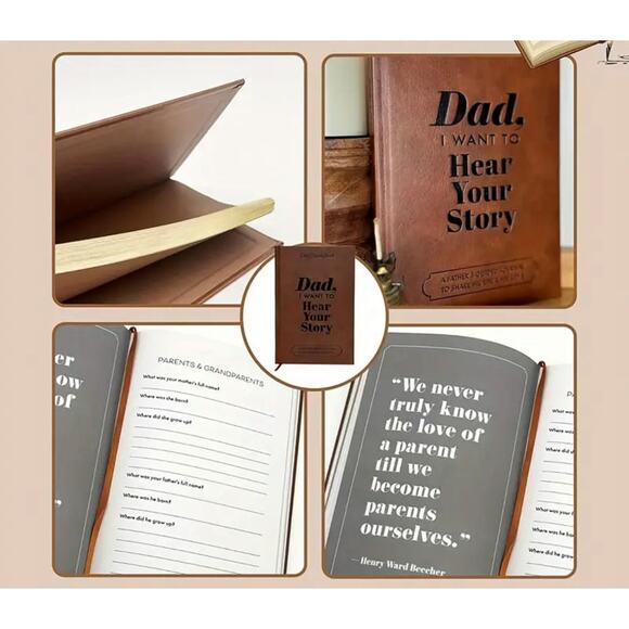NEW unopened "Dad, I want to hear your story" guided journal - Picture 2 of 3